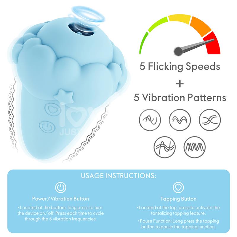 Flicker Stimulator with Flicking Function Blue
