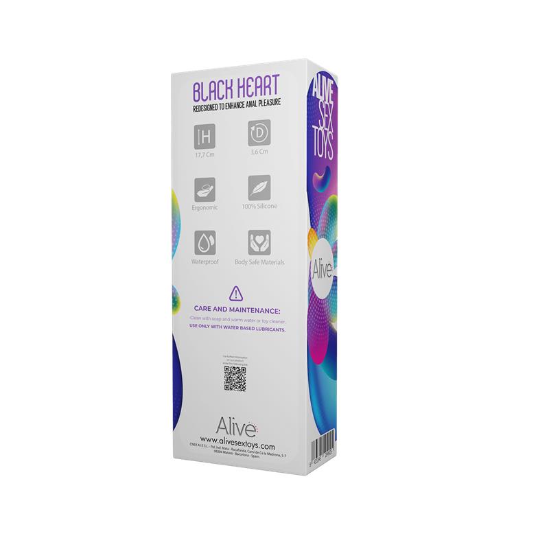 Stimulator Heart Teal Black