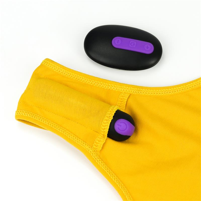 Open Panties with Vibrating Bullet and Remote Control Size L