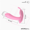 Wingy Butterfly Vibrator with App Pink