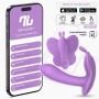 Wingy Butterfly Vibrator with App Lavender