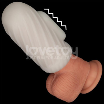 Knights Ring Vibrating Dual Purpose Sleeve