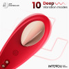 Panty Vibrator with App Silicone Red