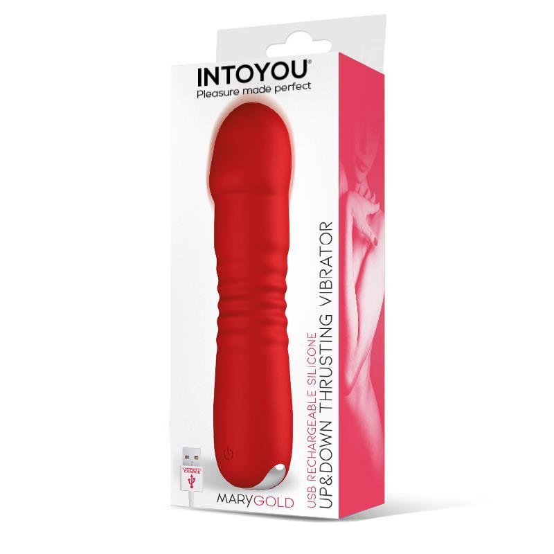 Marygold Stimulator with Thrusting Up & Down Movement USB Silicone