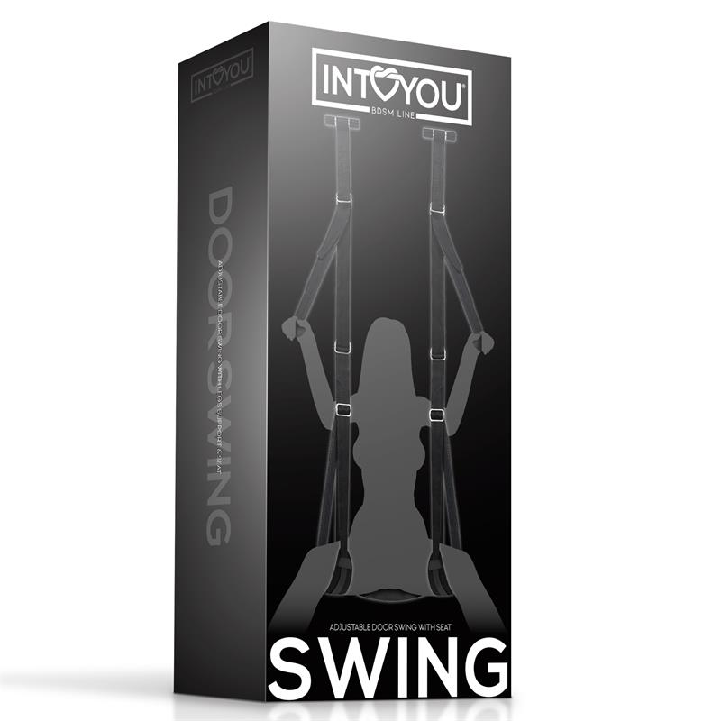 Adjustable Door Swing with Legs Support and Seat