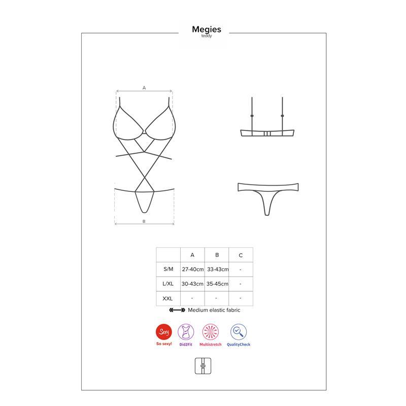 Megies Teddy Red/Black