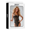 Ariana Teddy with Garter Belt and Leg Rings Black