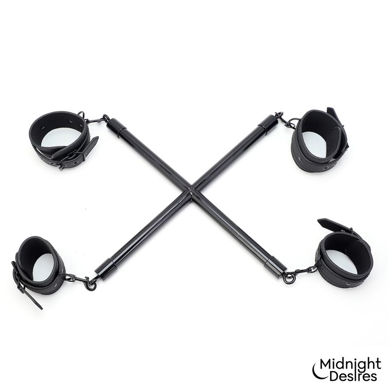 Rigid Crossed Bar with Cuffs