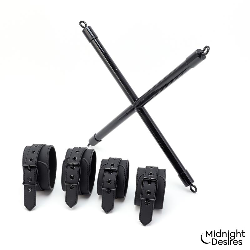 Rigid Crossed Bar with Cuffs