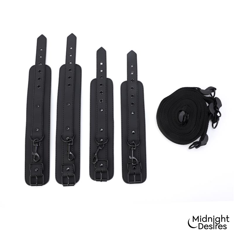 Under Mattress Set with Wrist & Ankle Cuffs Cl.24