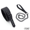Restraint Set with Collar with Leash and Cuffs