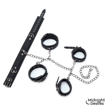 Restriction Set with Collar and Cuffs