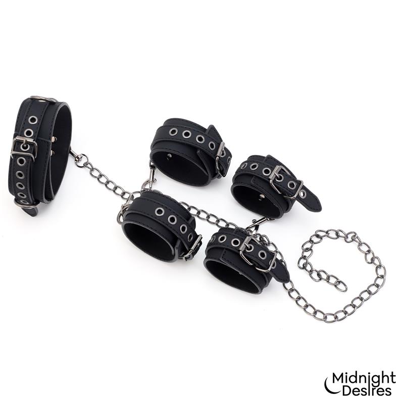 Restriction Set with Collar and Cuffs