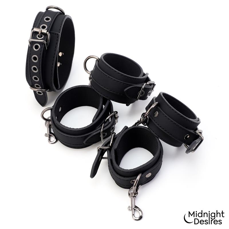 Restriction Set with Collar and Cuffs