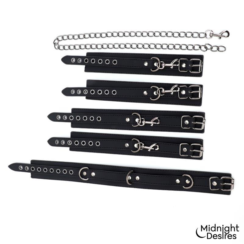 Restriction Set with Collar and Cuffs