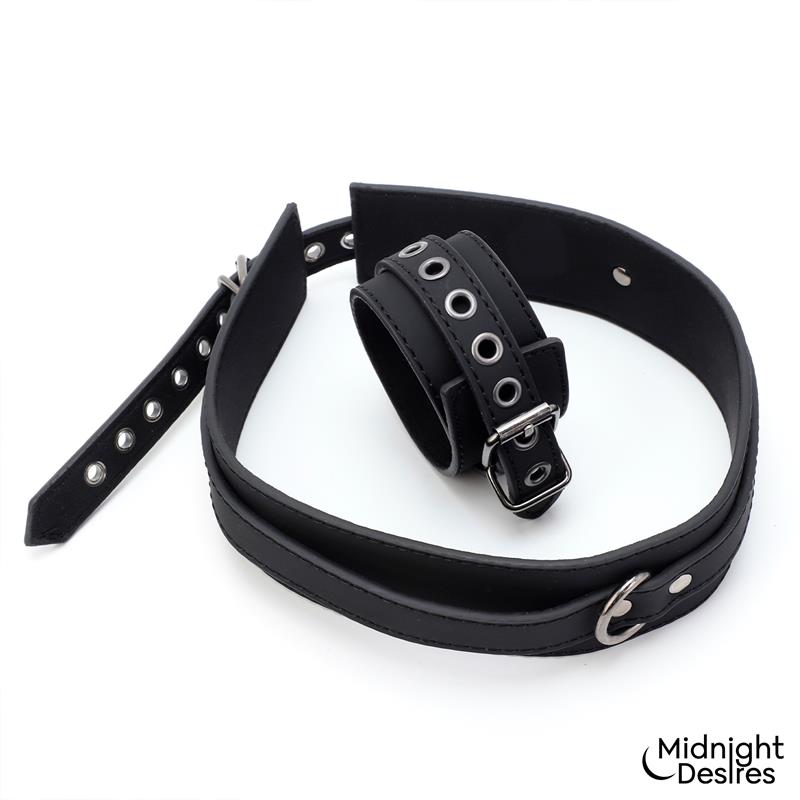 Restrain Set with Hand and Thigh Cuffs