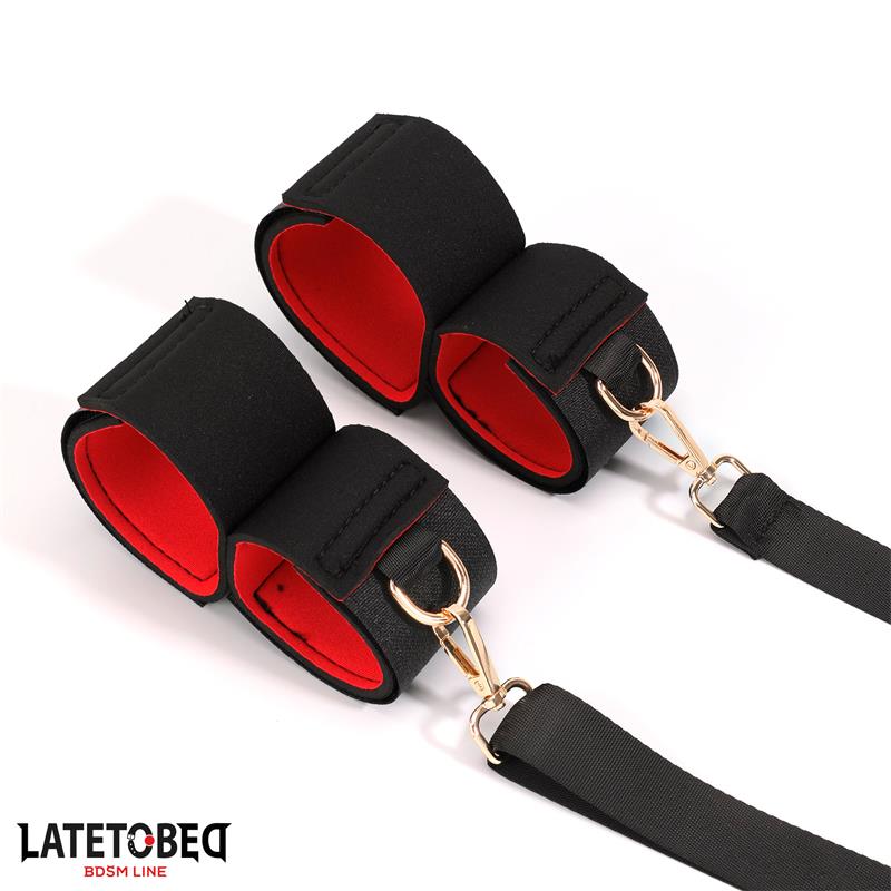 Leg Open Restraints Set