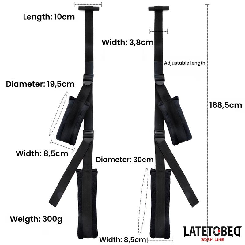 Door Jam Sling Black