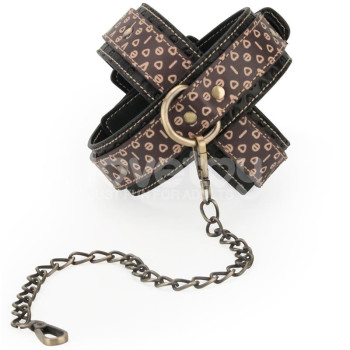 Rebellion Reign Crossed Handcuff with Chain