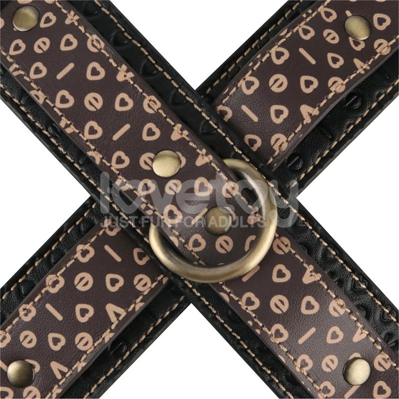 Rebellion Reign Crossed Handcuff with Chain