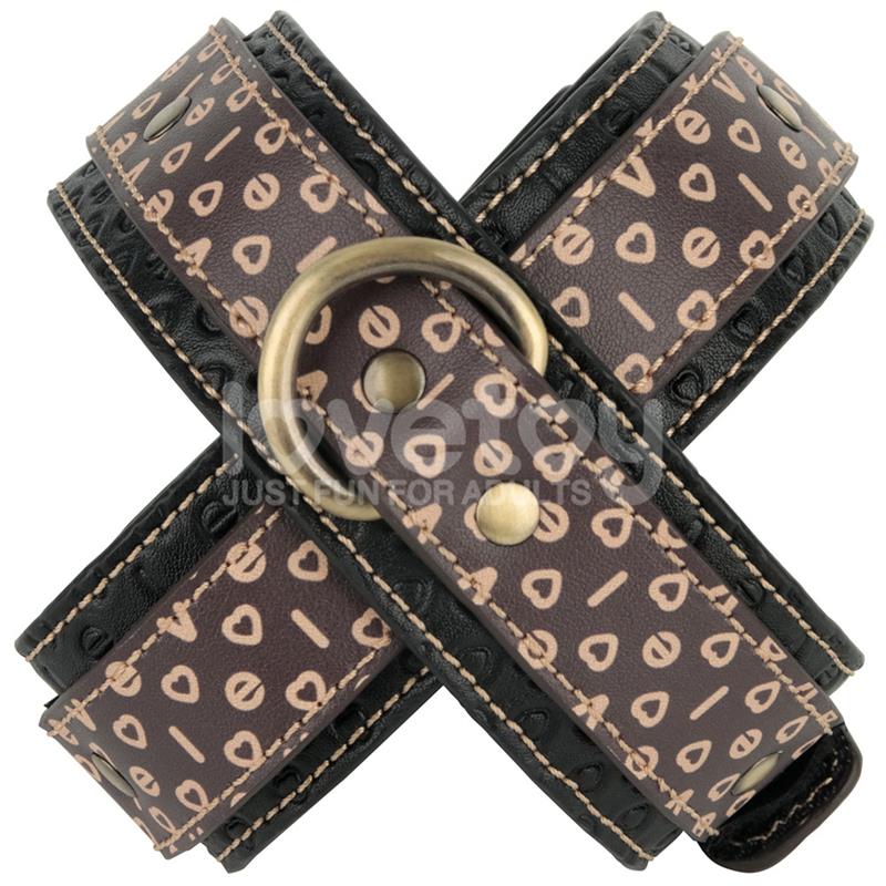 Rebellion Reign Crossed Handcuff with Chain