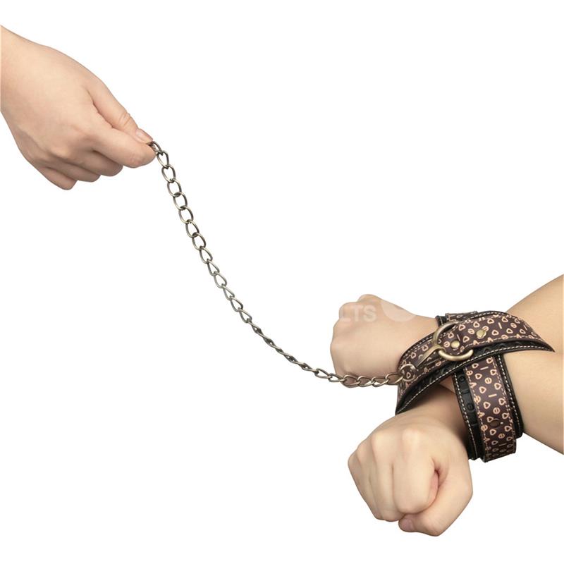 Rebellion Reign Crossed Handcuff with Chain