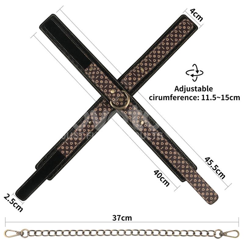 Rebellion Reign Crossed Handcuff with Chain