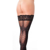 Hold-up Stockings Black One Size