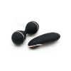 Vibrating Lay-on Kegelball set Ibiza Black