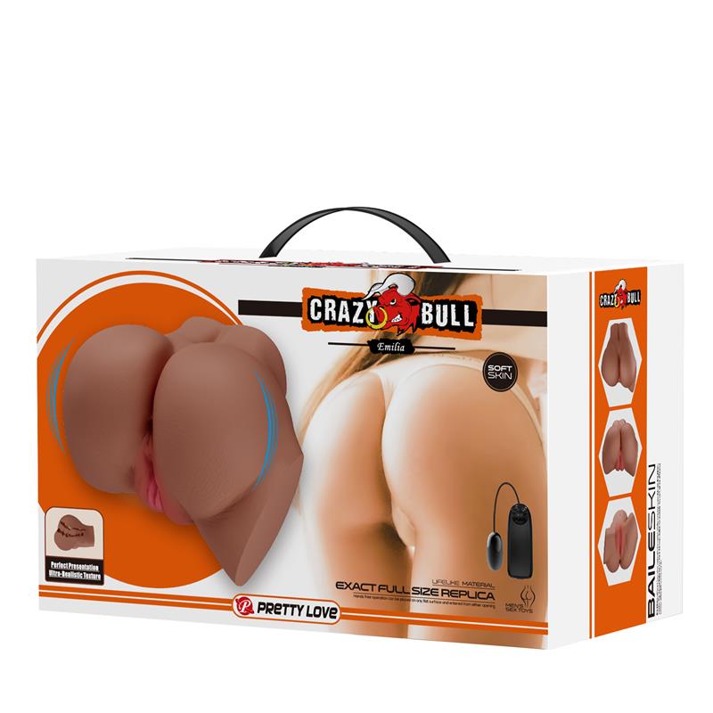 Emilia Vibrating Masturbator vagina and anus