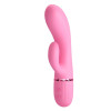 Marski Vibrator with Rabbit G Spot Pink