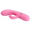 Marski Vibrator with Rabbit G Spot Pink