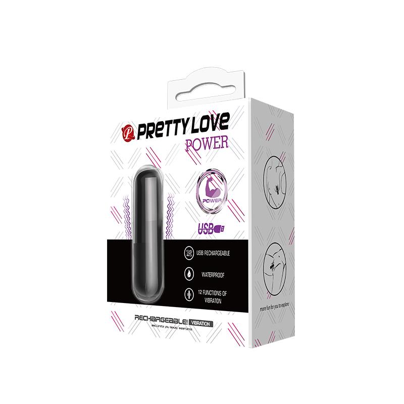 Vibrating Bullet Power Silicone 6 x 1.8 cm