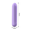 Sulley Vibrating Bullet Liquid Silicone Unibody Bendable USB