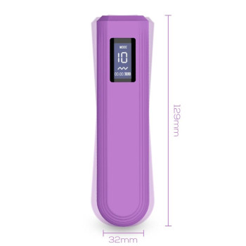 Whim Digital Display Vibrator Bullet 12.9 cm