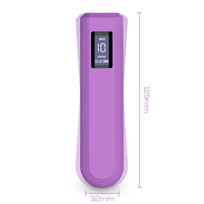 Whim Digital Display Vibrator Bullet 12.9 cm
