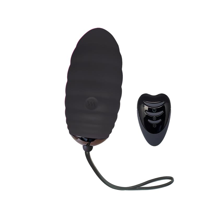 Vibrating Egg with Remote Control Ocean Breeze 2.0 Black