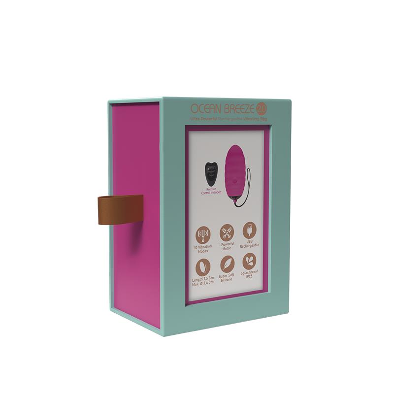 Vibrating Egg with Remote Control Ocean Breeze 2.0 Pink