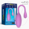 Logan Vibrating Egg with App Unibody Silicone Purple