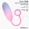 Vibrating Egg Double Layer Silicone with APP Blue/Pink
