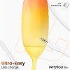 Vibrating Egg Double Layer Silicone with APP Yellow/Orange