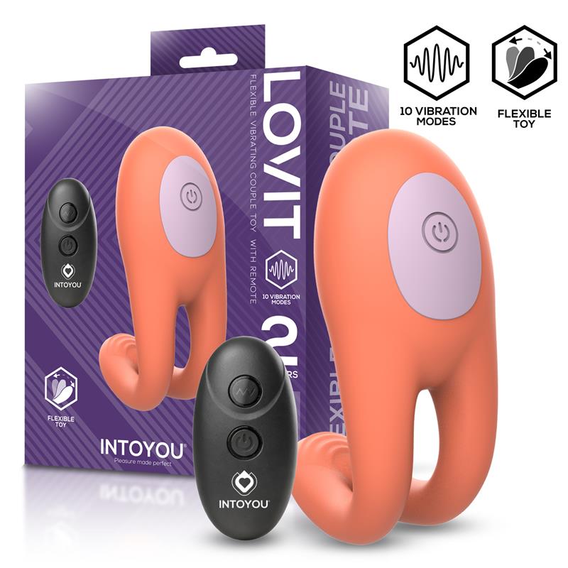 Lovit Vibrating Couple Toy Flexible with Remote Control
