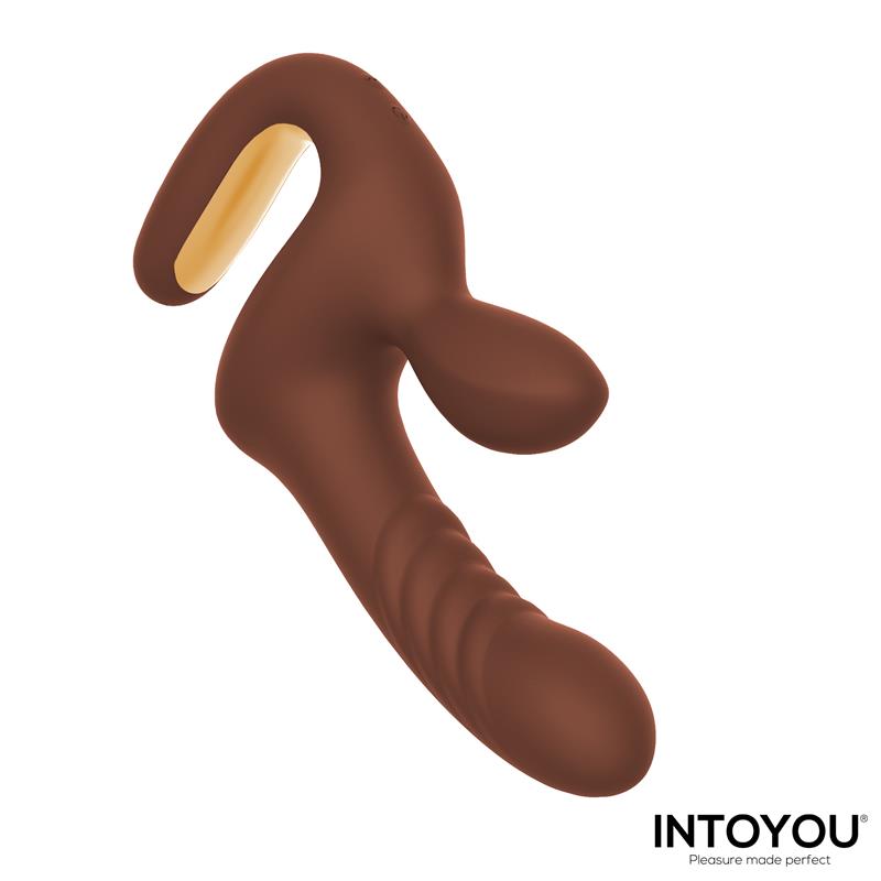 Mocca Thrusting Vibrator with Ergonomic Grip USB