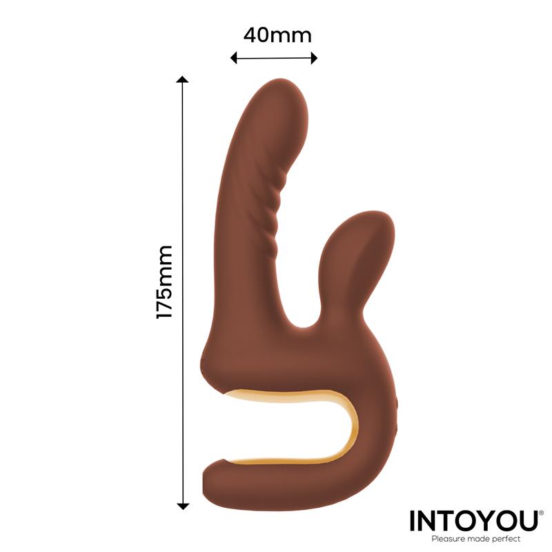 Mocca Thrusting Vibrator with Ergonomic Grip USB