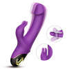 360? Rotation Rabbit Vibrator Purple