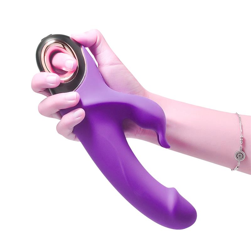 360? Rotation Rabbit Vibrator Purple