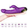 360? Rotation Rabbit Vibrator Purple