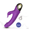 360? Rotation Rabbit Vibrator Purple