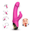 360? Rotation Rabbit vibrator Pink