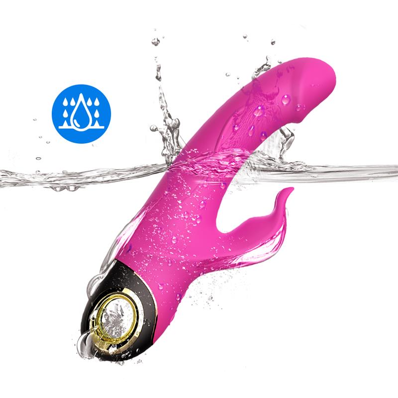 360? Rotation Rabbit vibrator Pink